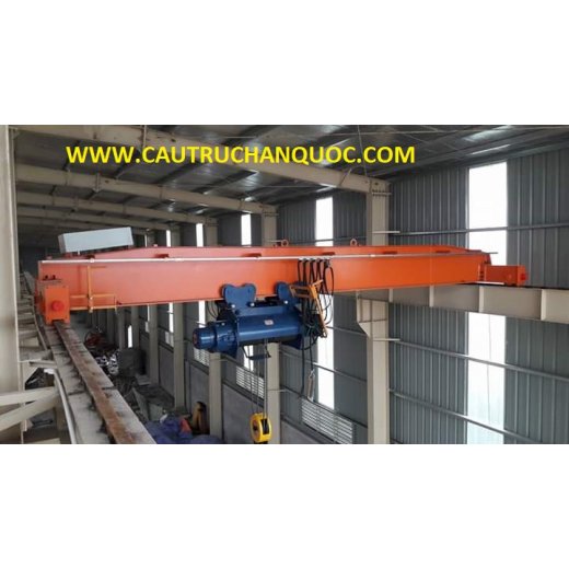 Cầu trục 7.5 tấn hàn quốc 1 dầm đơn khẩu độ nhà xưởng 10m